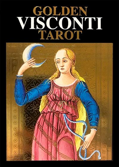 Золотое Таро Висконти (Golden Visconti Tarot). Коробка