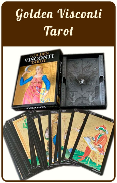 Золотое Таро Висконти (Golden Visconti Tarot)